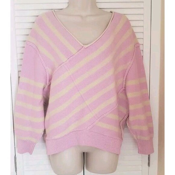 NEW WE THE FREE CROSSROADS  PULLOVER SMALL PINK - Picture 4 of 9